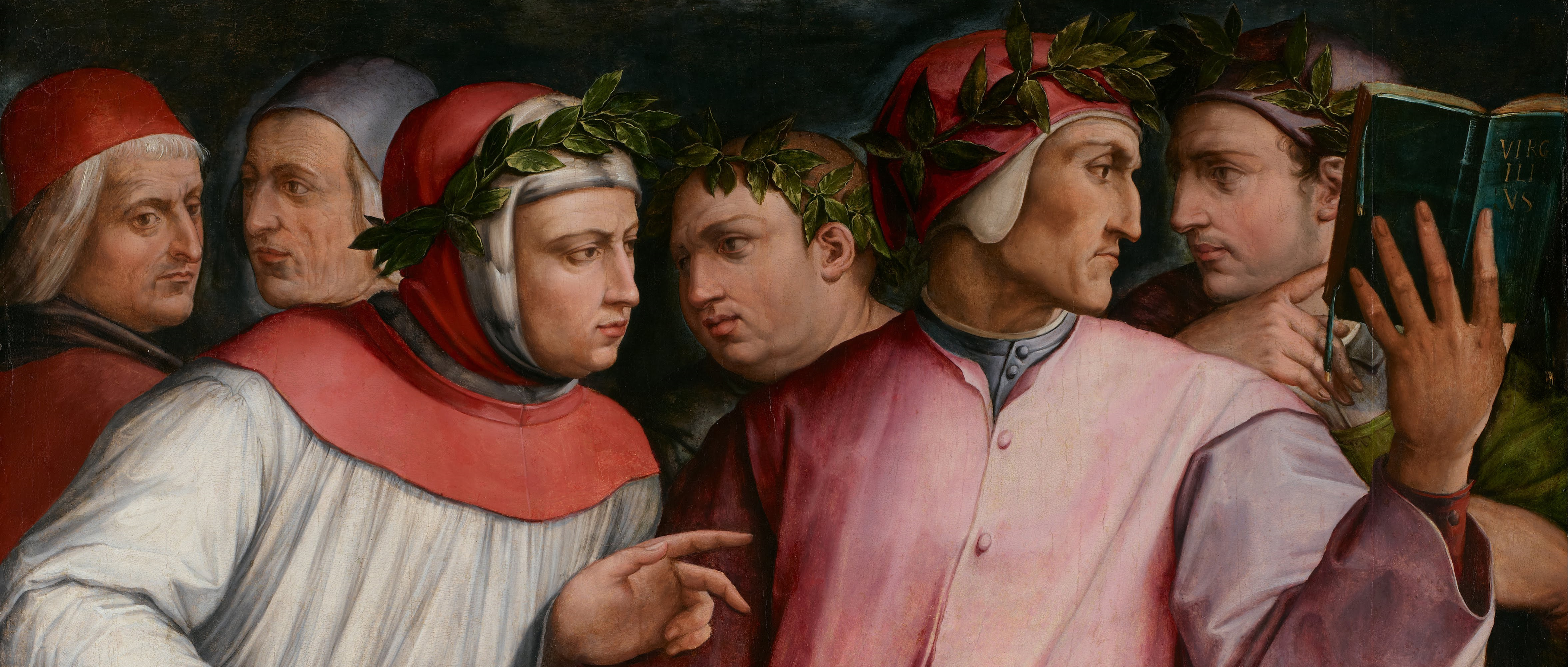 Giorgio Vasari: Six Tuscan Poets, Portrait