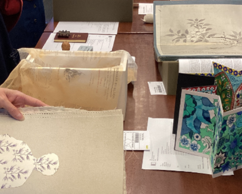 Fine Arts Library Hands-on Exhibit