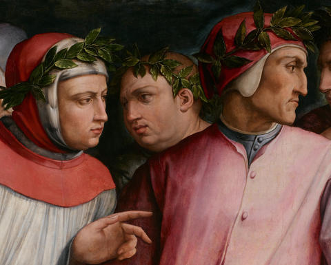 Giorgio Vasari: Six Tuscan Poets, Portrait