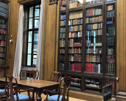 Interior, Widener Library, Harvard Yard