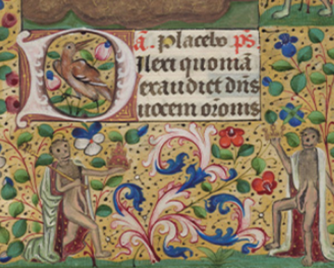 Detail, Book of hours (use of Rome).